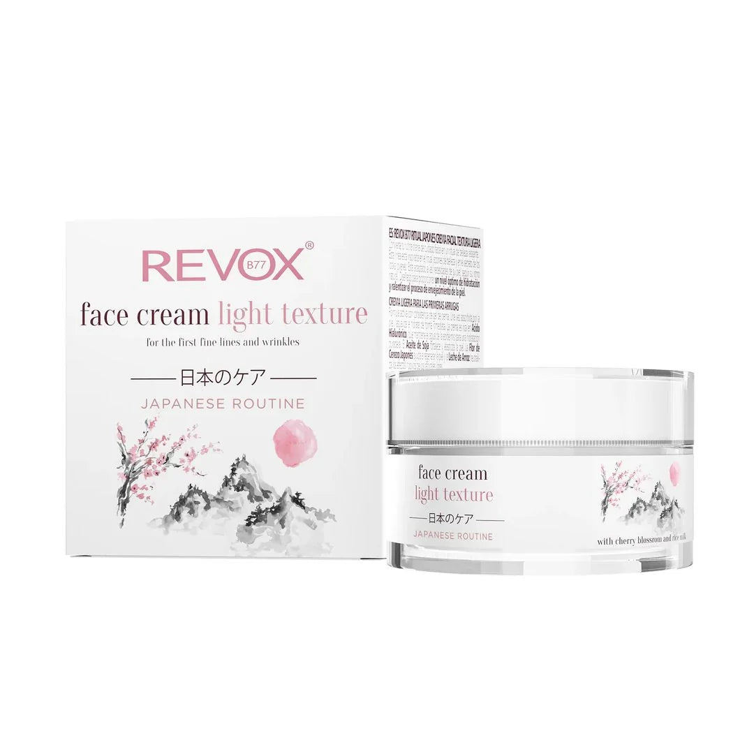 Revox Just japanese ritual face cream light texture 50ml
