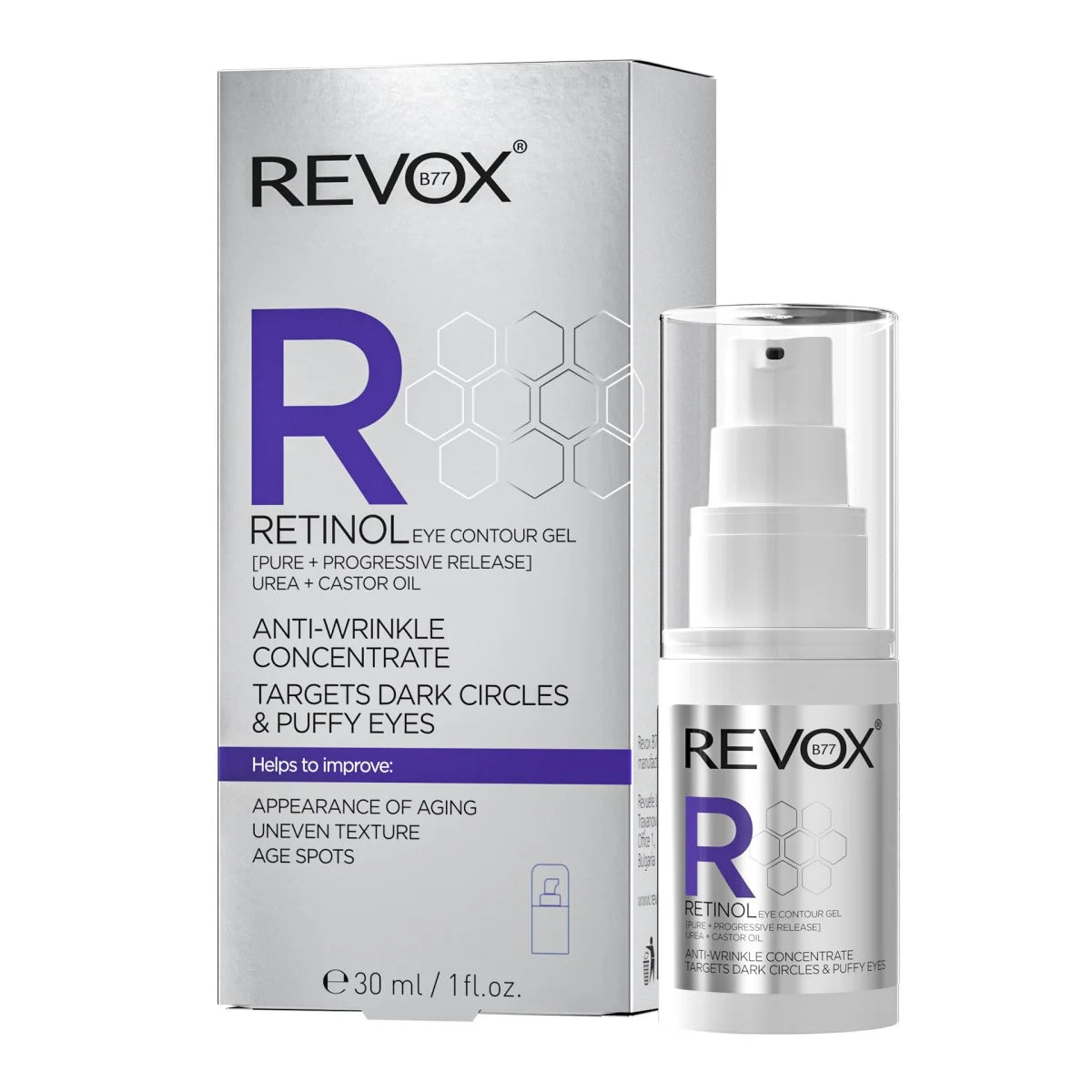 Revox Retinol Eye-Gel Anti-Wrinkle Concentrate 30ml