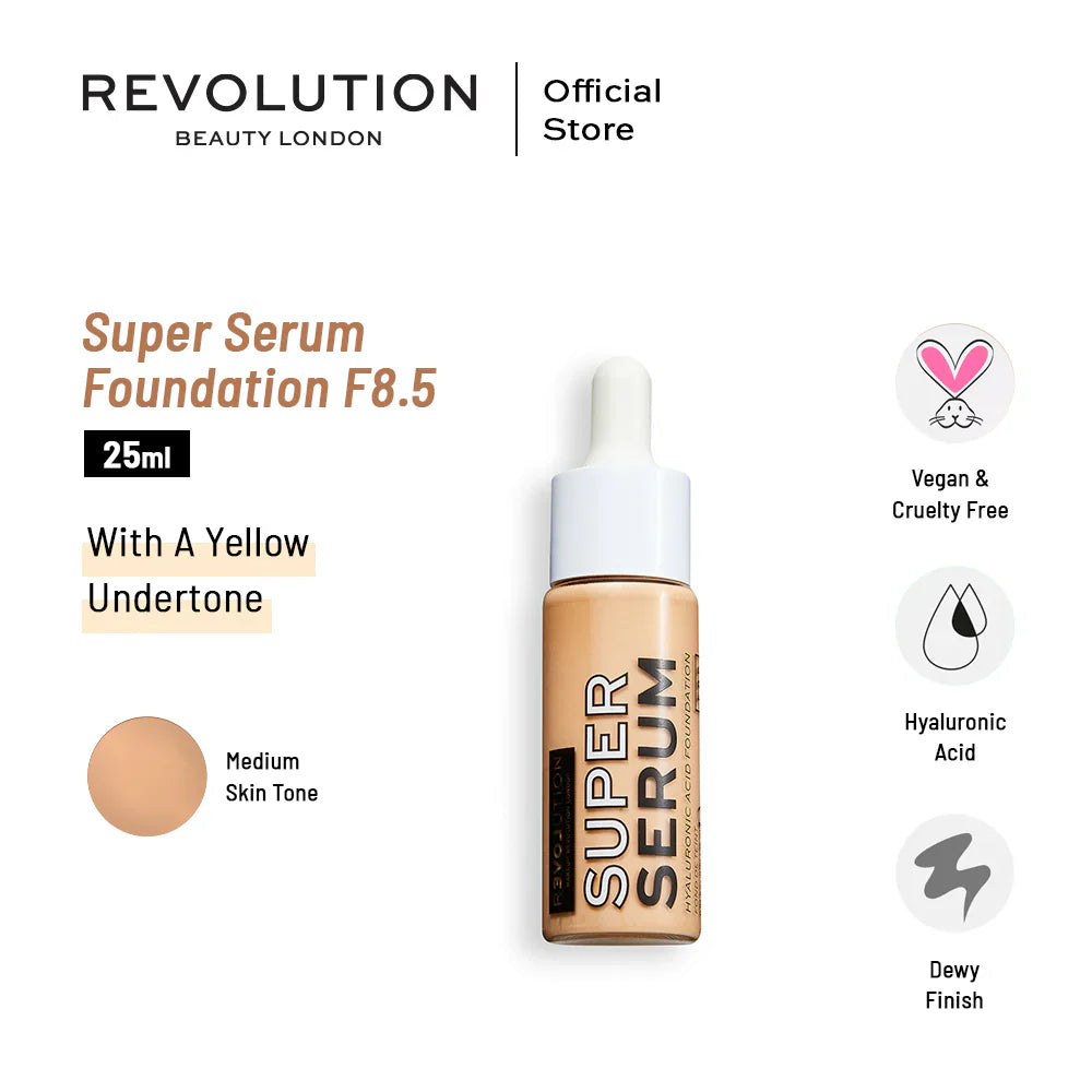 Revolution Relove Super Serum Foundation F2, 25 ml