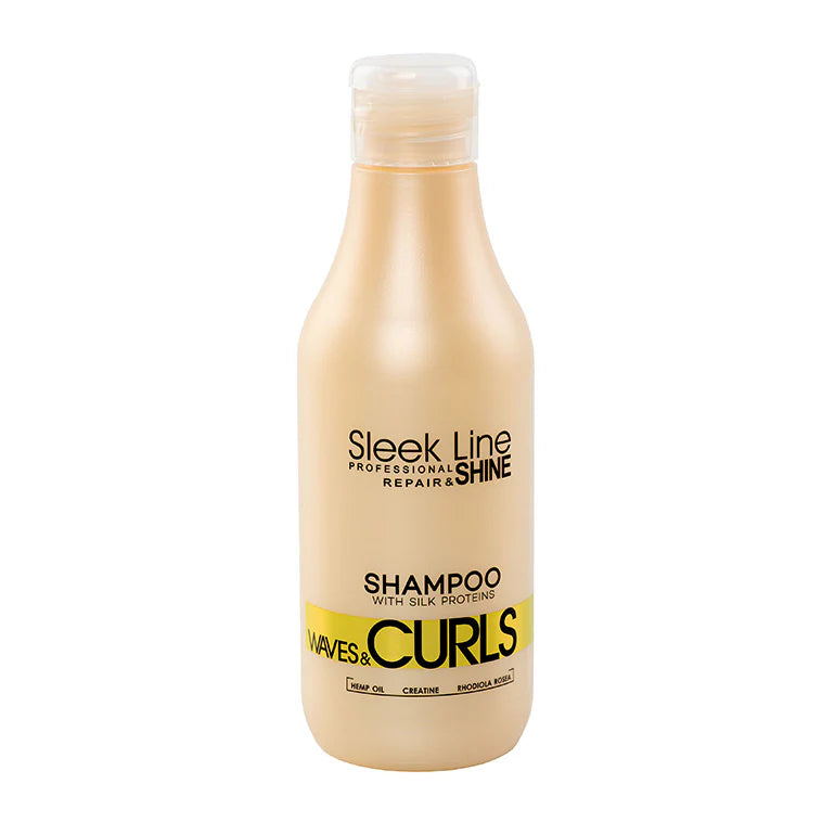 Sleek Line-Sampon Waves&Curls 300ml