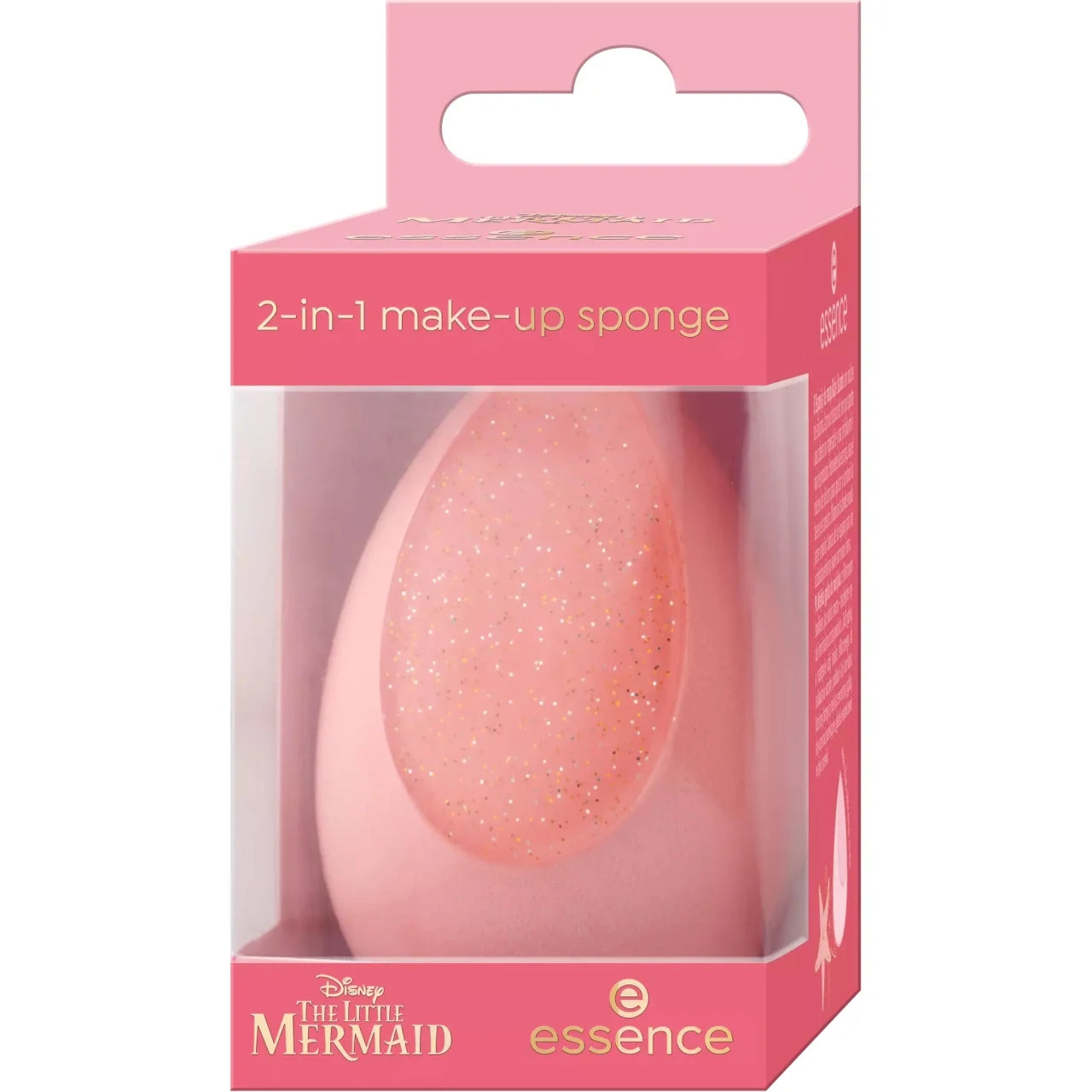 essence - Disney THE LITTLE MERMAID 2-in-1 make-up sponge 01 - Double The Magic
