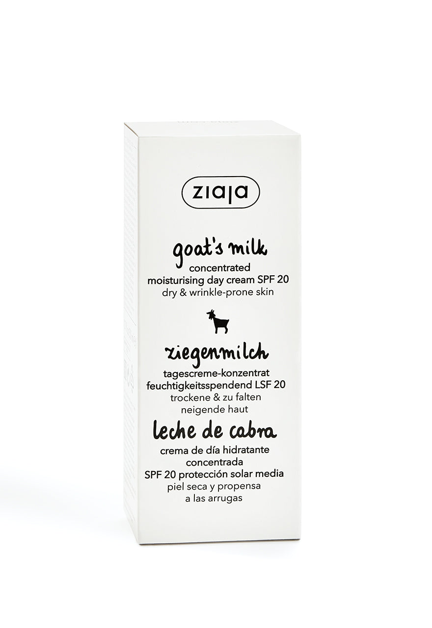 Ziaja Goat`s Milk - Crema hidratanta de zi SPF 20, 50 ml