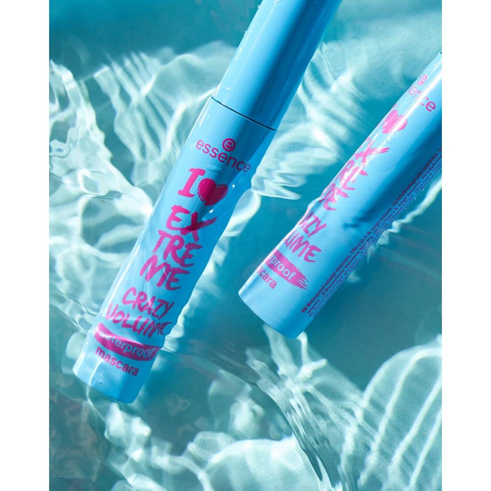 essence I LOVE EXTREME CRAZY VOLUME waterproof mascara, 12 ml