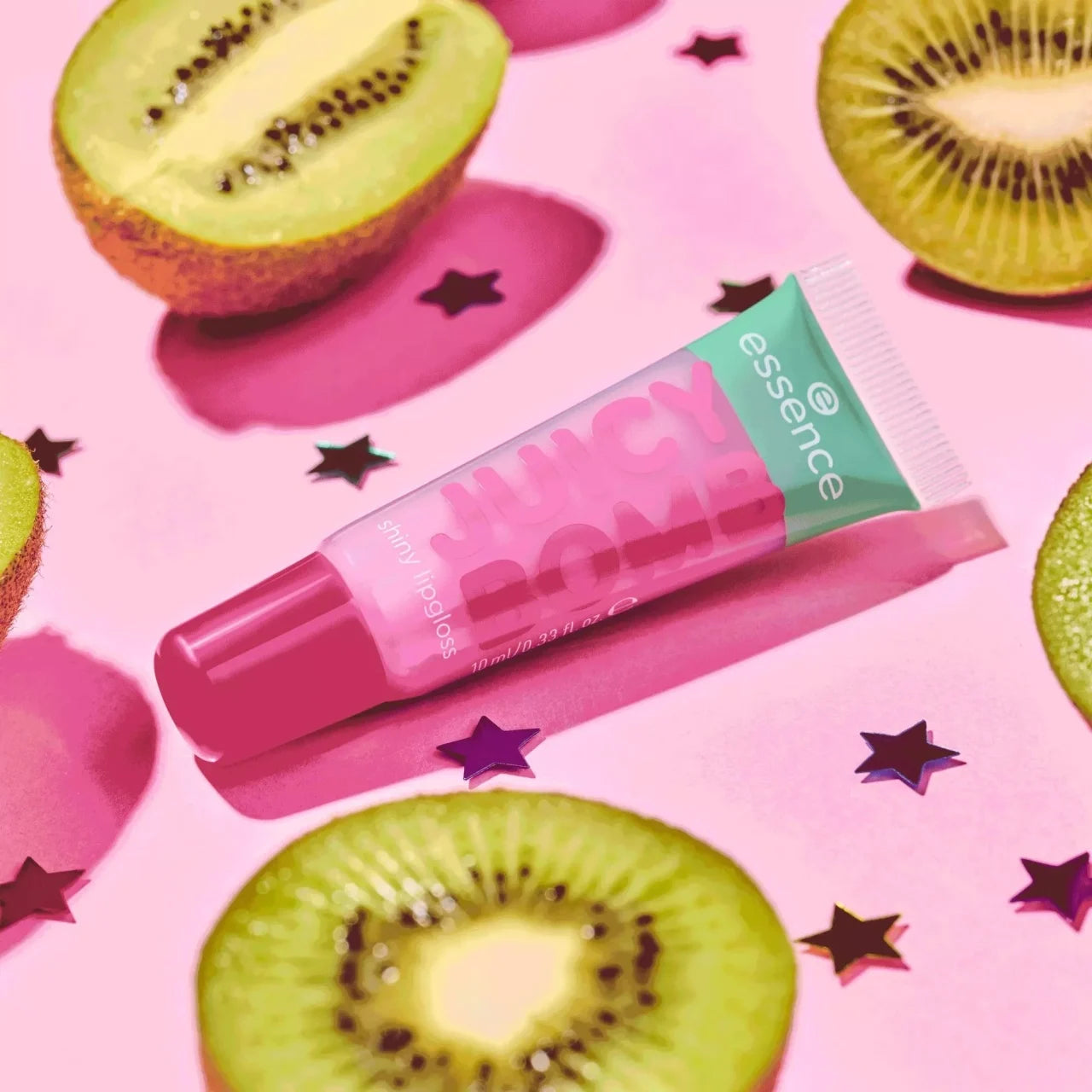 essence JUICY BOMB PARTY shiny lipgloss 04