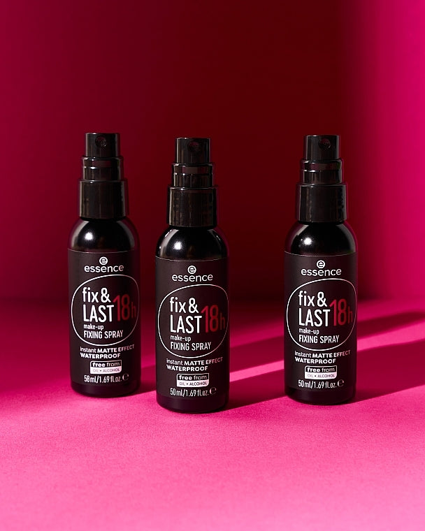 essence fix & LAST 18h make-up FIXING SPRAY, 50 ml