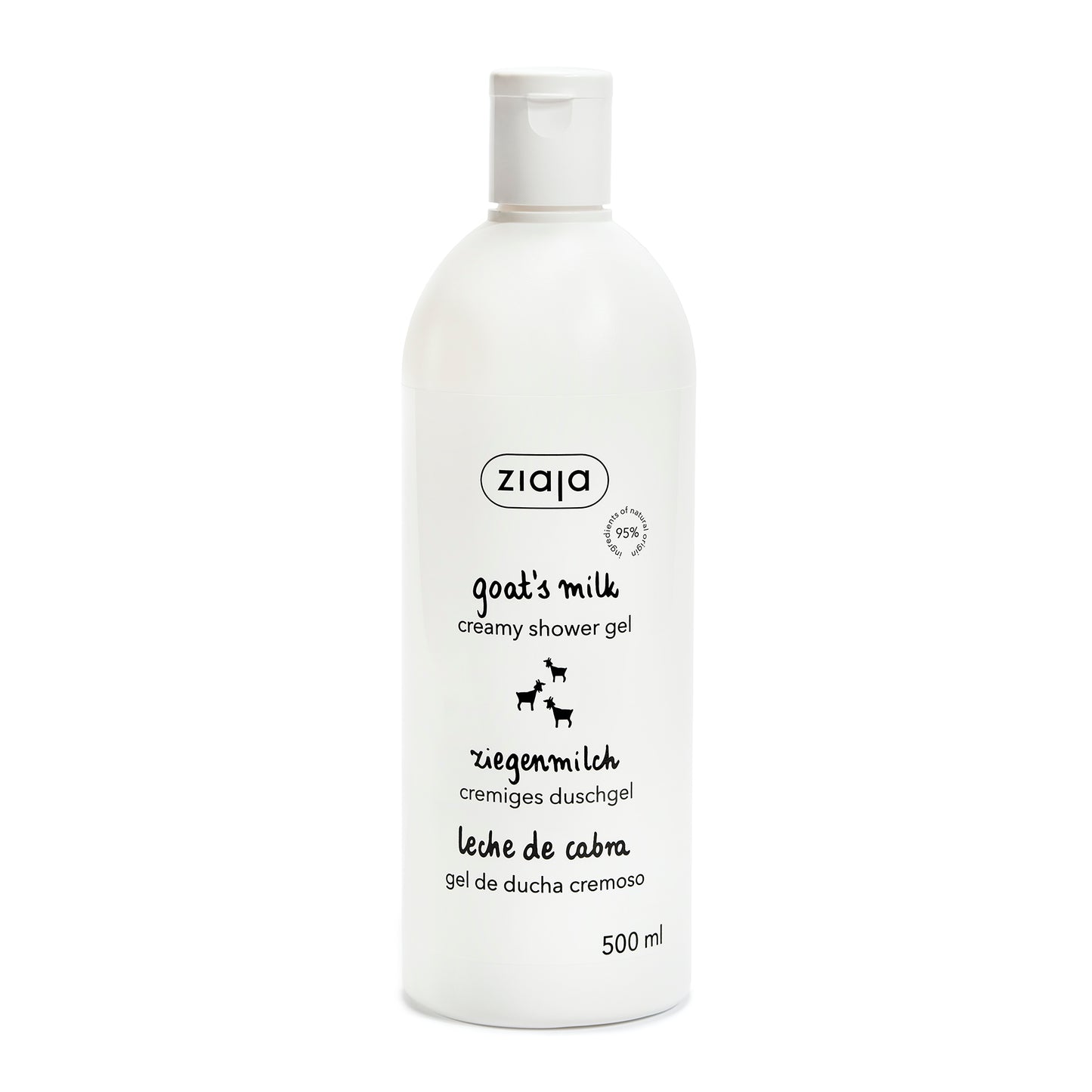 Ziaja Goat`s Milk - Gel de dus, 500 ml