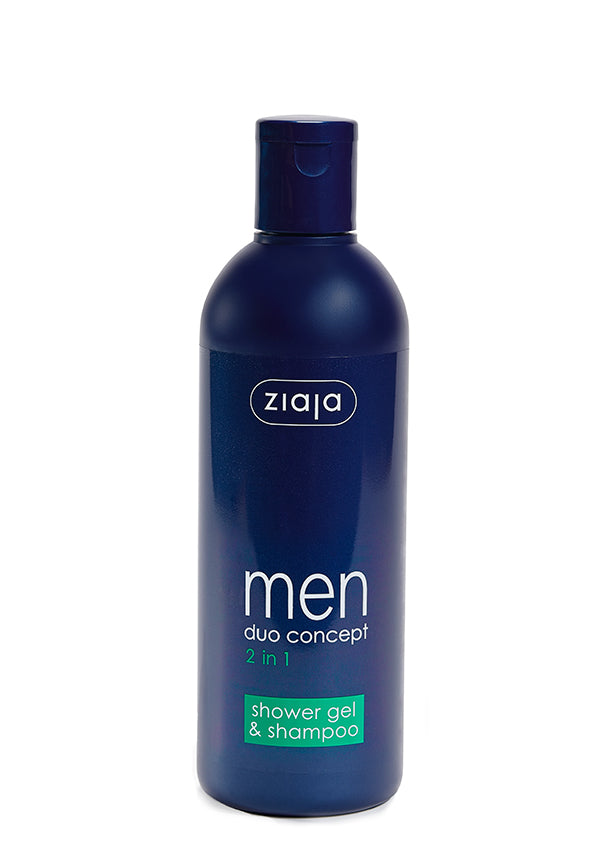 Ziaja Men - Gel de dus & sampon 2 in 1, 300 ml