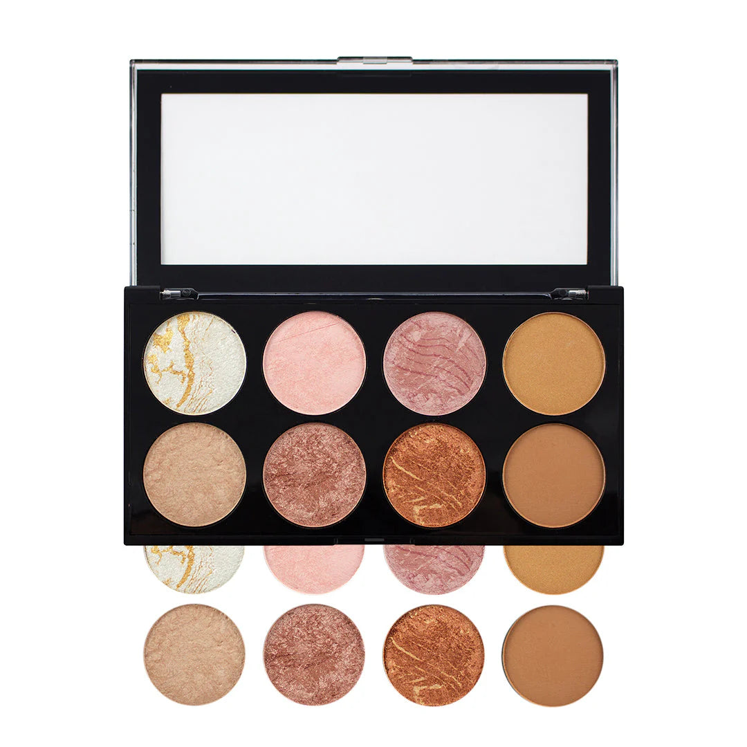 Revolution Ultra Blush Palette Golden Sugar, 13 g