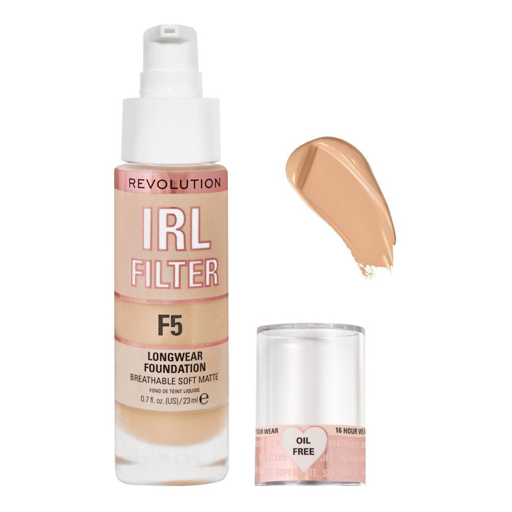 Revolution IRL Filter Longwear Foundation F2, 23 ml