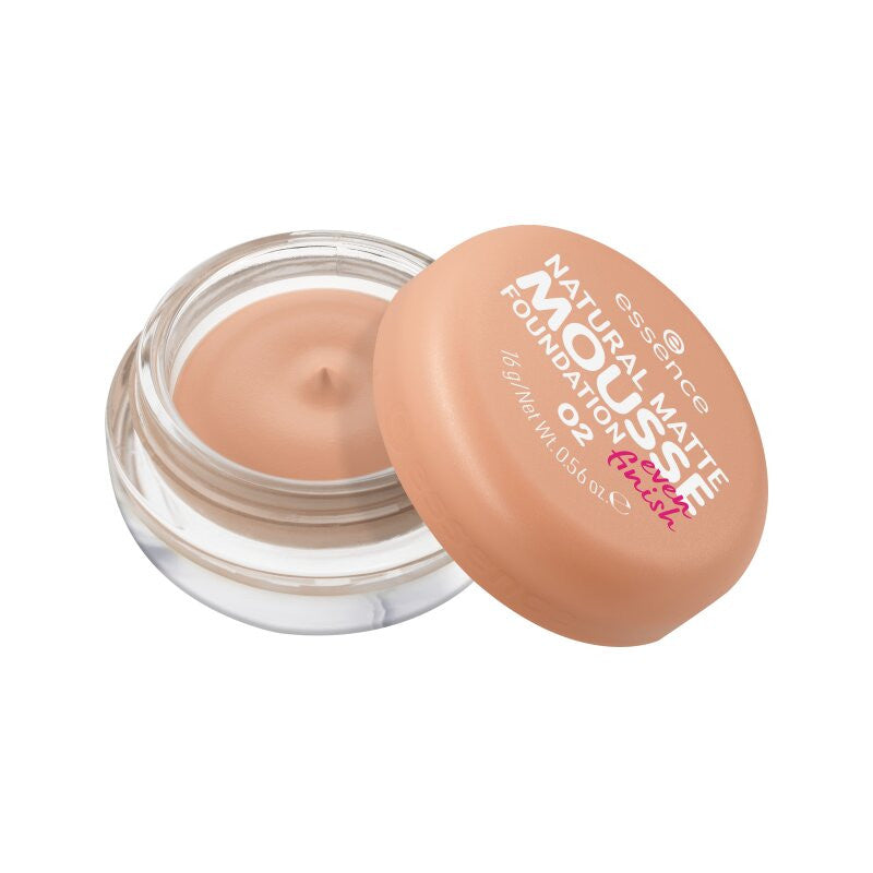 essence NATURAL MATTE MOUSSE FOUNDATION 01, 16g