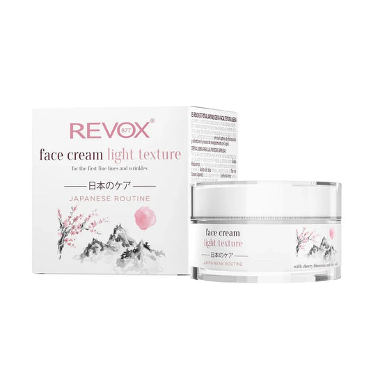 Revox Just japanese ritual face cream light texture 50ml