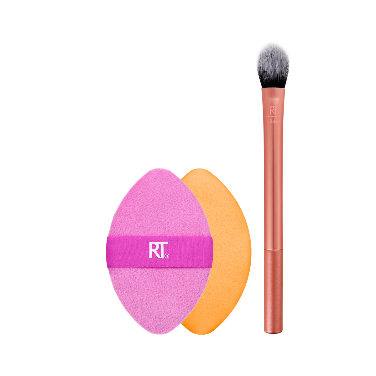 Real Techniques Precision Perfect Set Pensula+Bureti 2buc