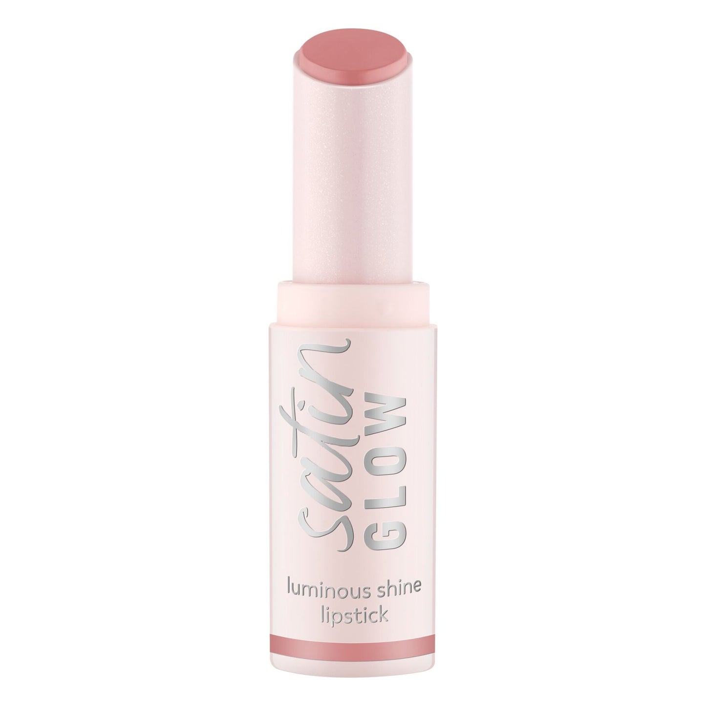 essence satin GLOW luminous shine lipstick 01