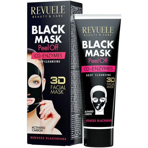 Revuele black mask peel off co-enzymes 80ml