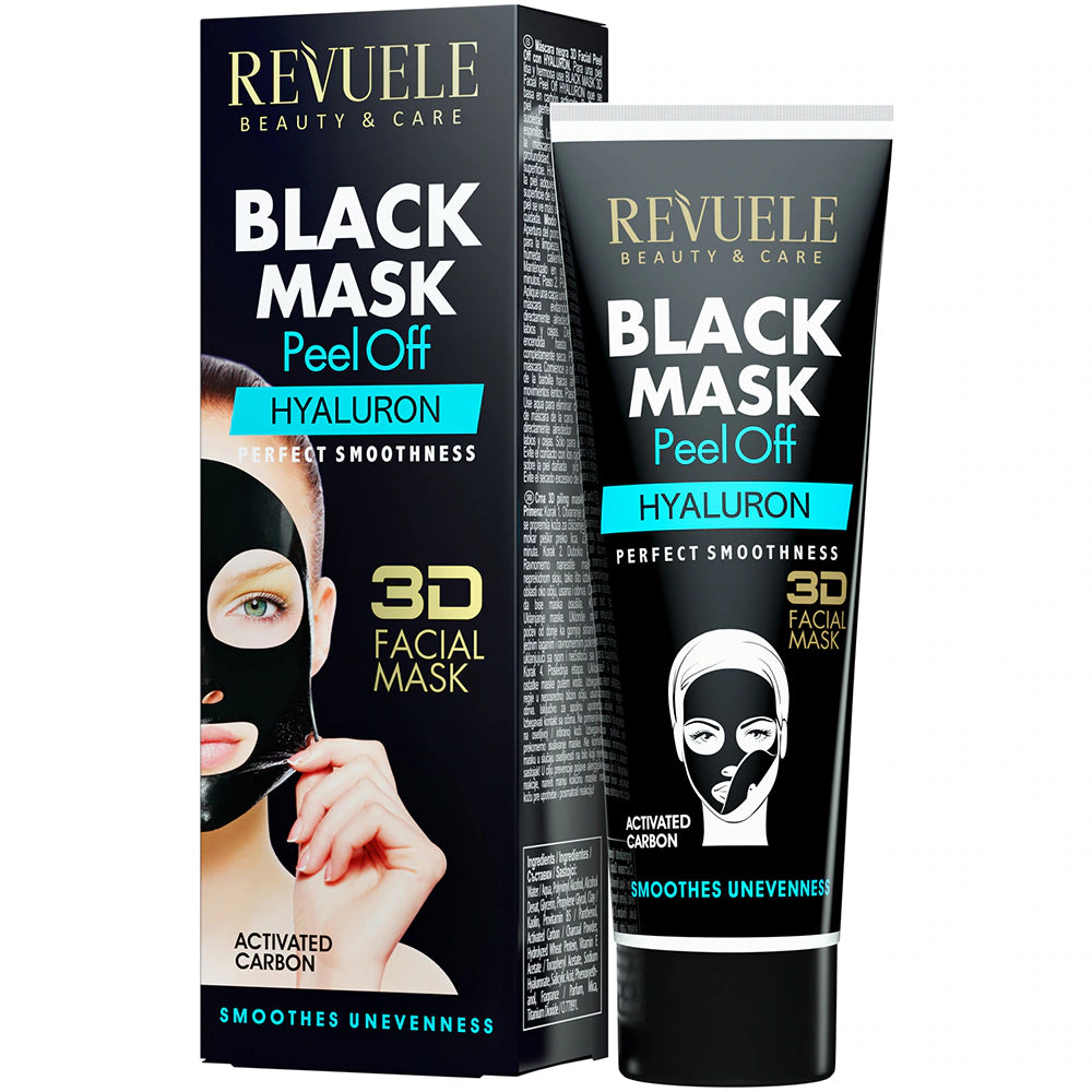 Revuele Black Mask Peel Off Hyaluron 80 ml