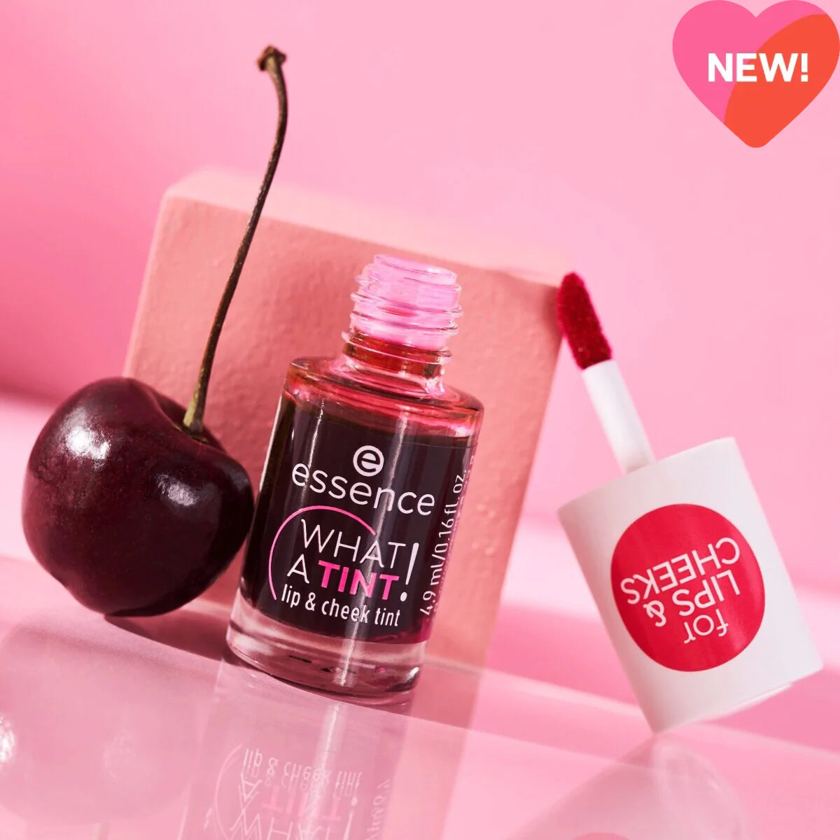 essence WHAT A TINT! lip & cheek tint 01, 4,9 ml