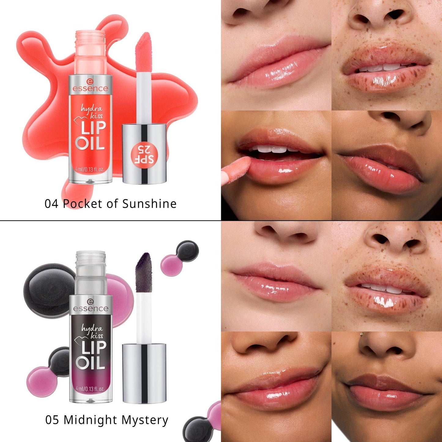 essence hydra kiss LIP OIL 01, 4g