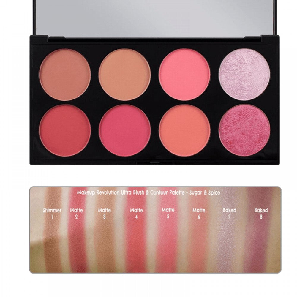 Makeup Revolution Ultra Blush Palette Sugar and Spice