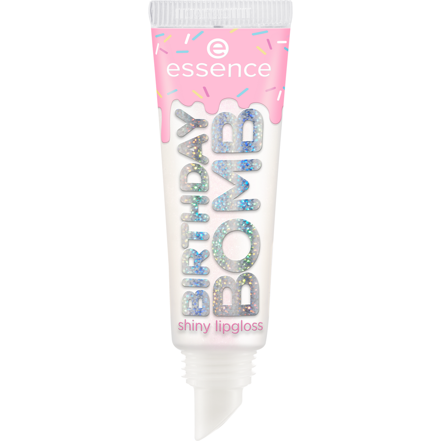 essence BIRTHDAY BOMB shiny lipgloss 01, 10 ml