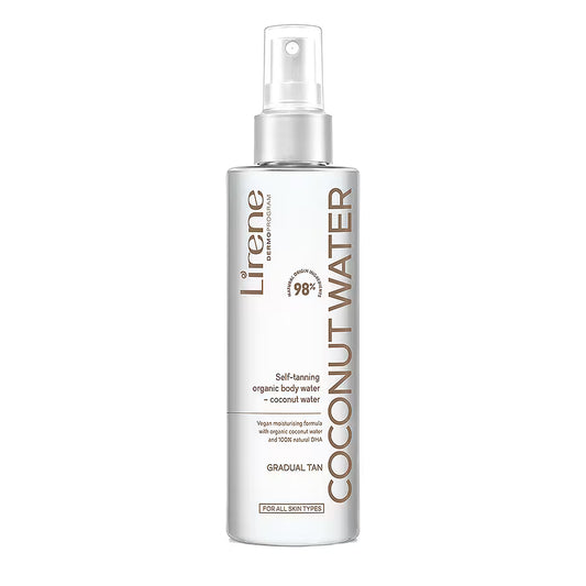 Lirene Perfect Tan - Apa de corp autobronzanta COCONUT WATER, 200ml