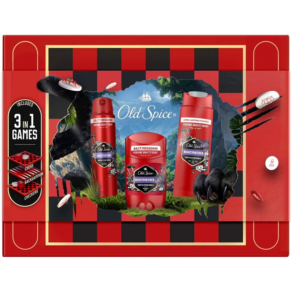 Old Spice Set Cadou 3 Games
