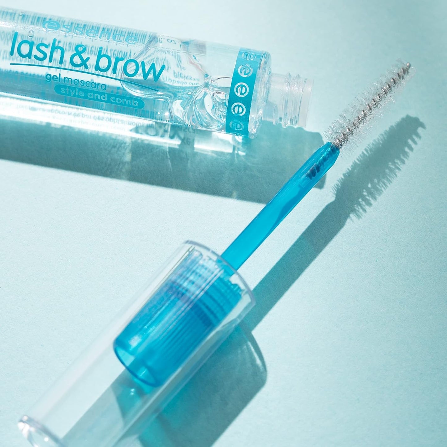 essence lash & brow gel mascara, mascara transparent gene si sprancene, 9ml