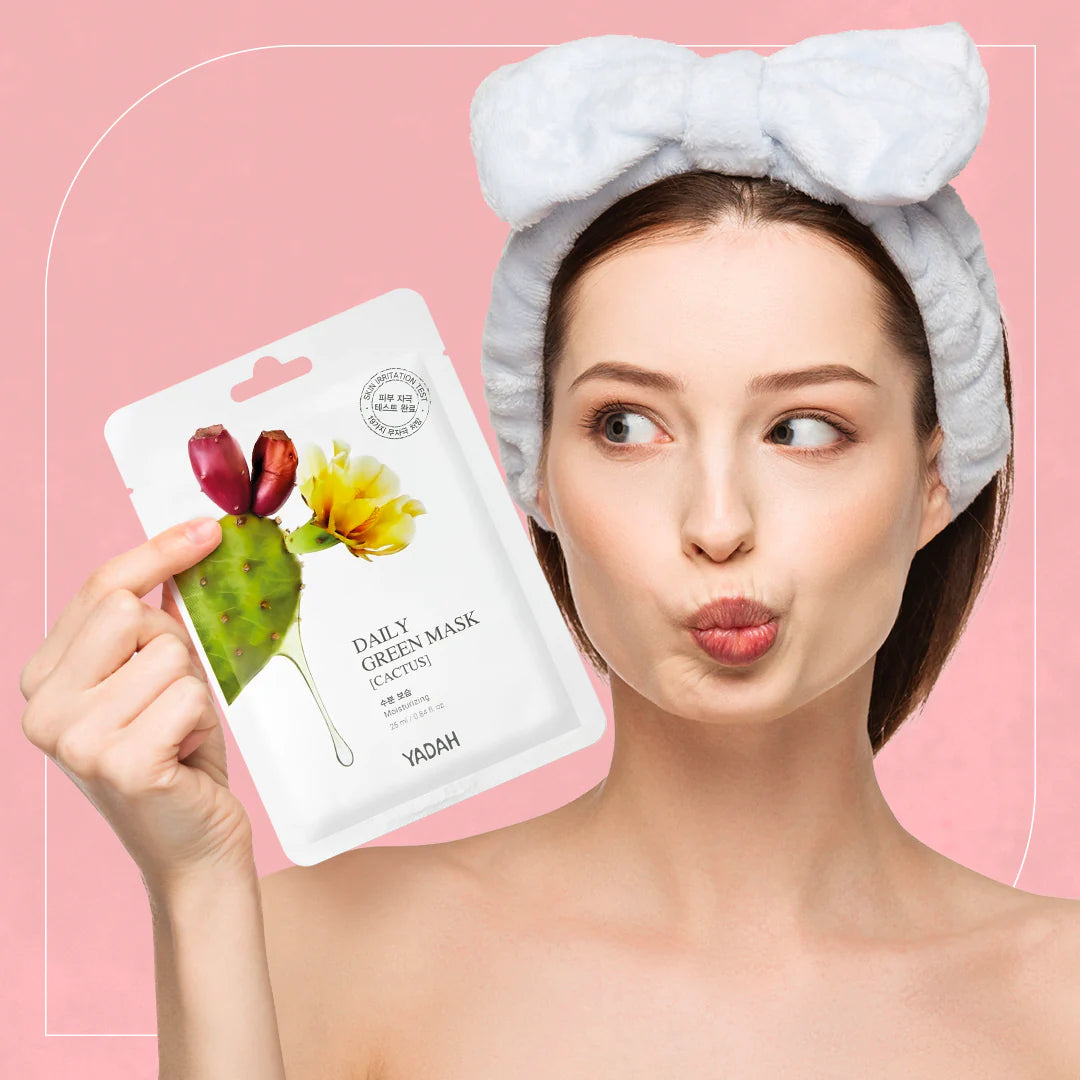 YADAH Daily Green Cactus Face mask 25 ml