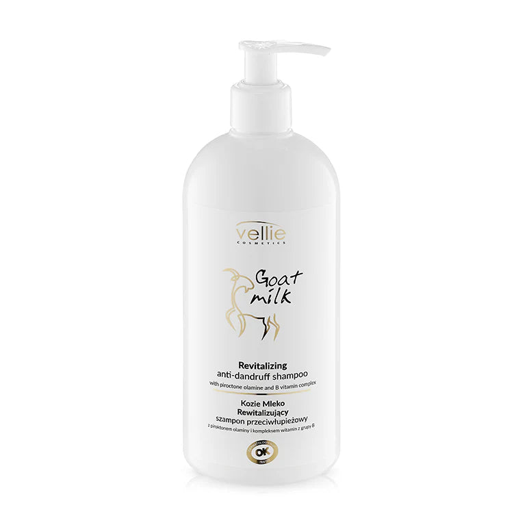 Vellie Goat Milk-Sampon revitalizant cu extract de lapte de capra 500ml