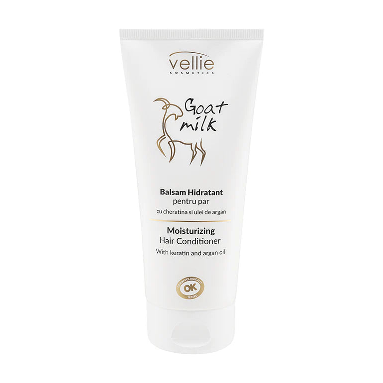 Vellie Goat Milk-Sampon regenerant cu extract din lapte de capra 250ml
