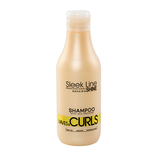 Sleek Line-Sampon Waves&Curls 300ml