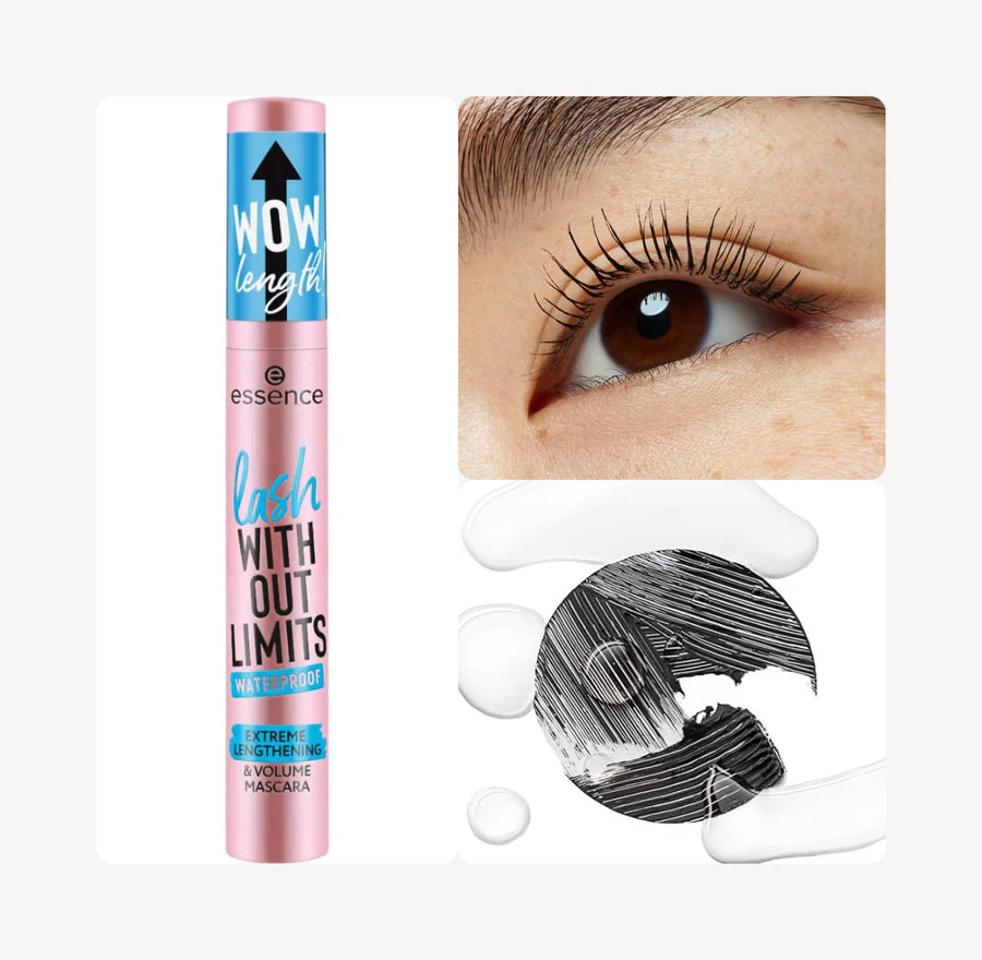 essence lash WITHOUT LIMITS WATERPROOF EXTREME LENGTHENING & VOLUME MASCARA 03