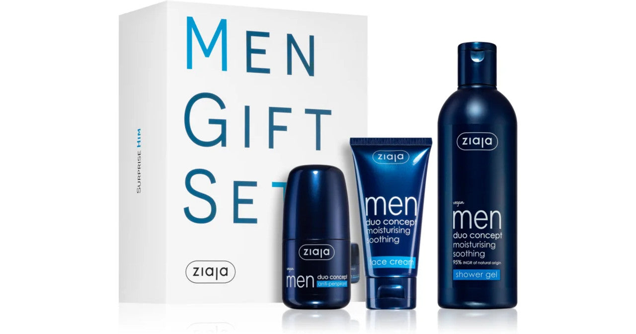 Set Ziaja Men Gel Dus  Crema Ten  Roll-On