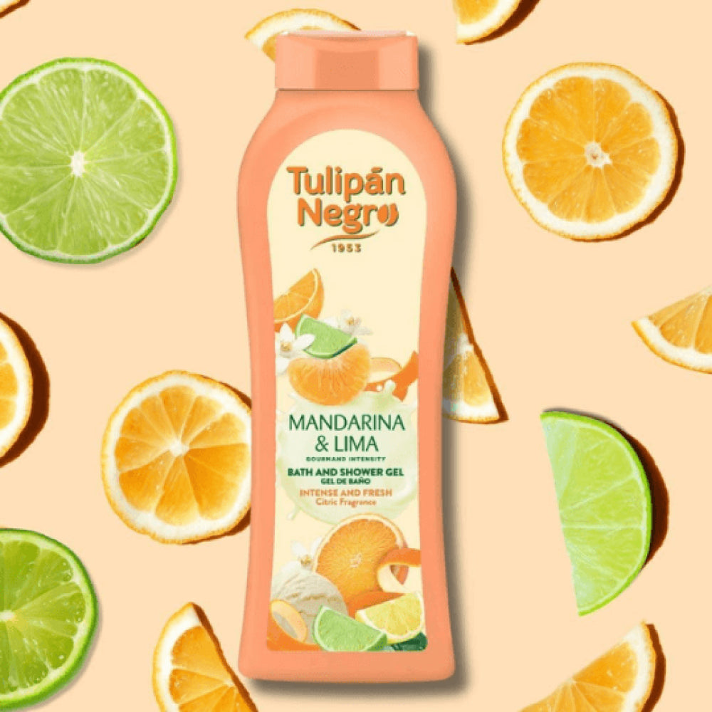Tulipan Gel Dus 650ml Mandarina&Lime