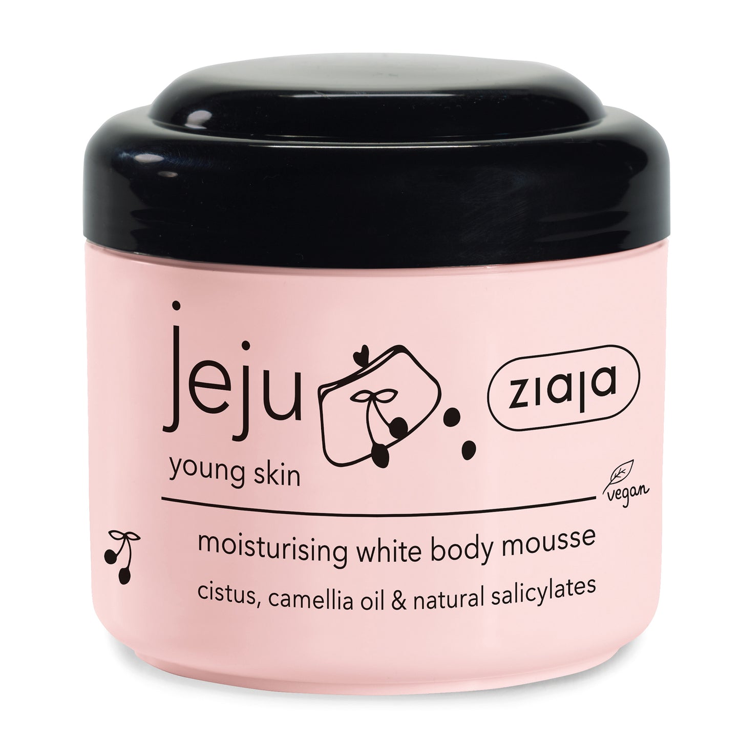 Ziaja Jeju Pink - Mousse pentru corp, 200 ml