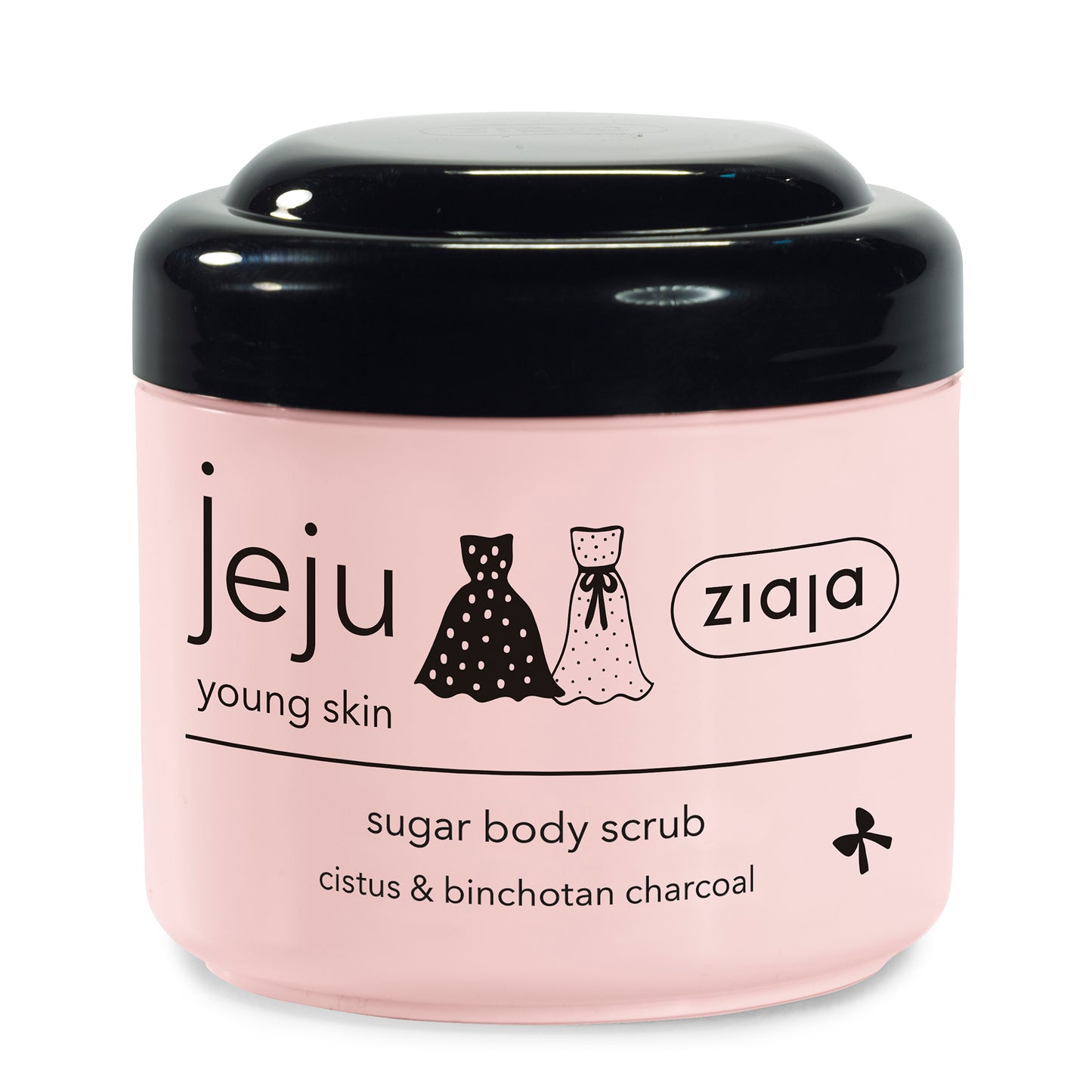 Ziaja Jeju Pink - Scrub cu carbune 200 ml