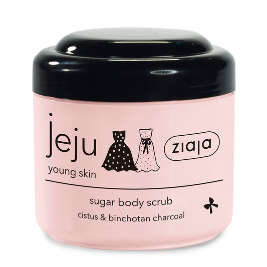 Ziaja Jeju Pink - Scrub cu carbune 200 ml