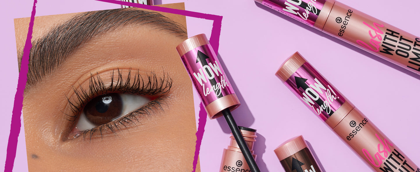 essence lash WITHOUT LIMITS EXTREME LENGTHENING & VOLUME MASCARA 01, 13 ml