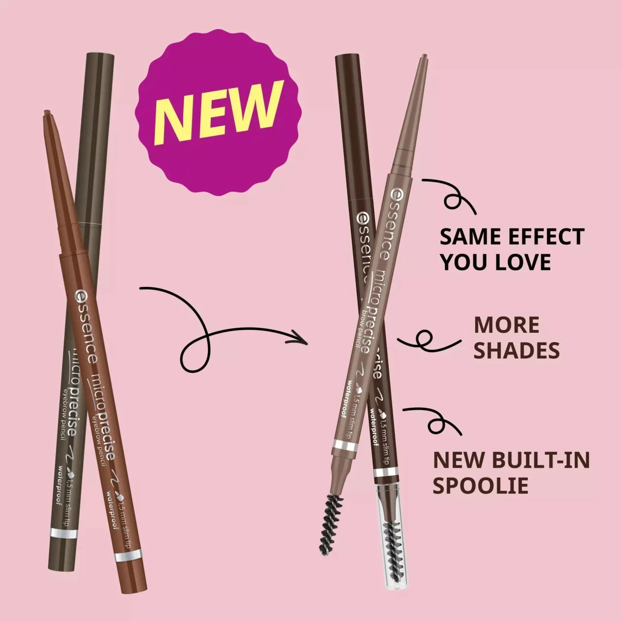 essence - Creion pentru sprancene Micro precise brow pencil