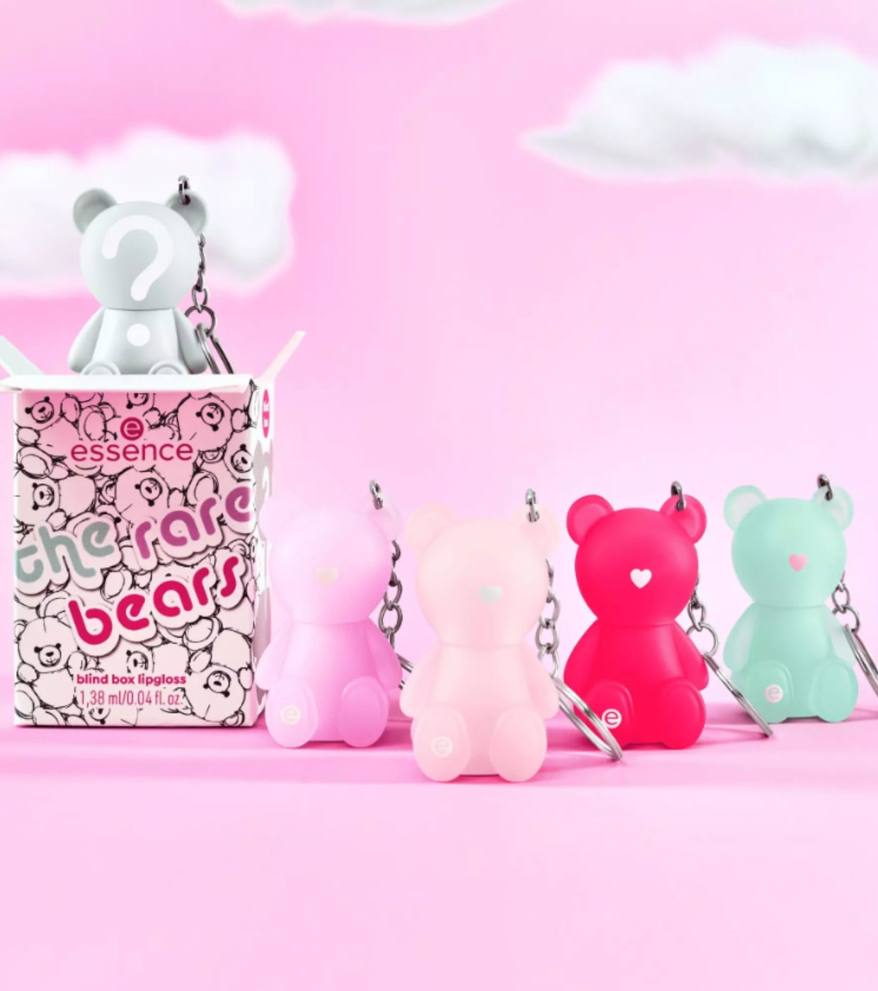essence the rare bears blind box lipgloss