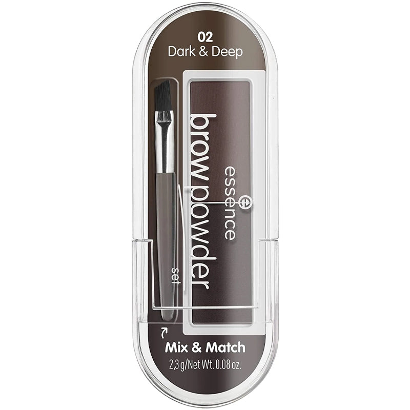 essence brow powder set 01, 2.3g