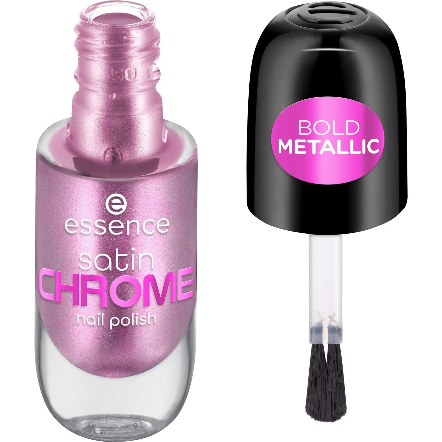 essence satin CHROME nail polish 01