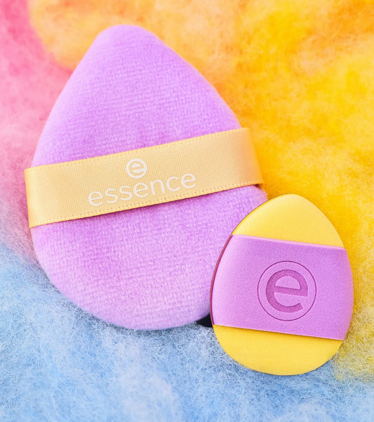 essence - WHAT THE FLUFF?! Buretel pudra Powder puff 01 - Fluff Yeah!, 2 buc