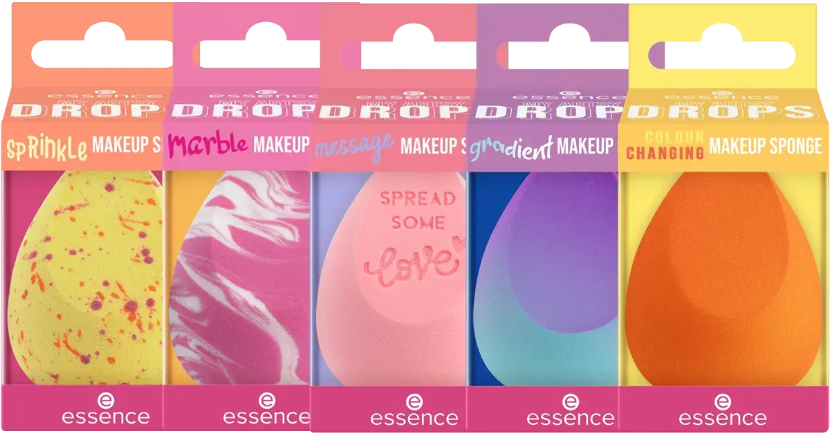 essence MY ARTSY DROPS makeup sponge 01