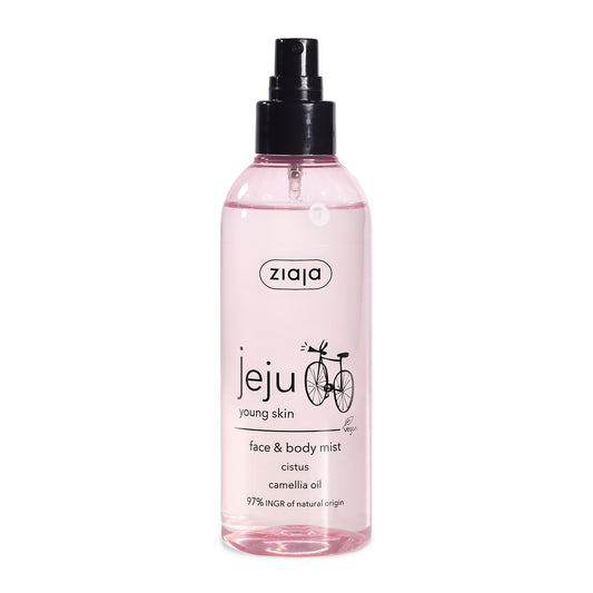 Ziaja Jeju Pink - Spray pentru fata si corp, 200 ml