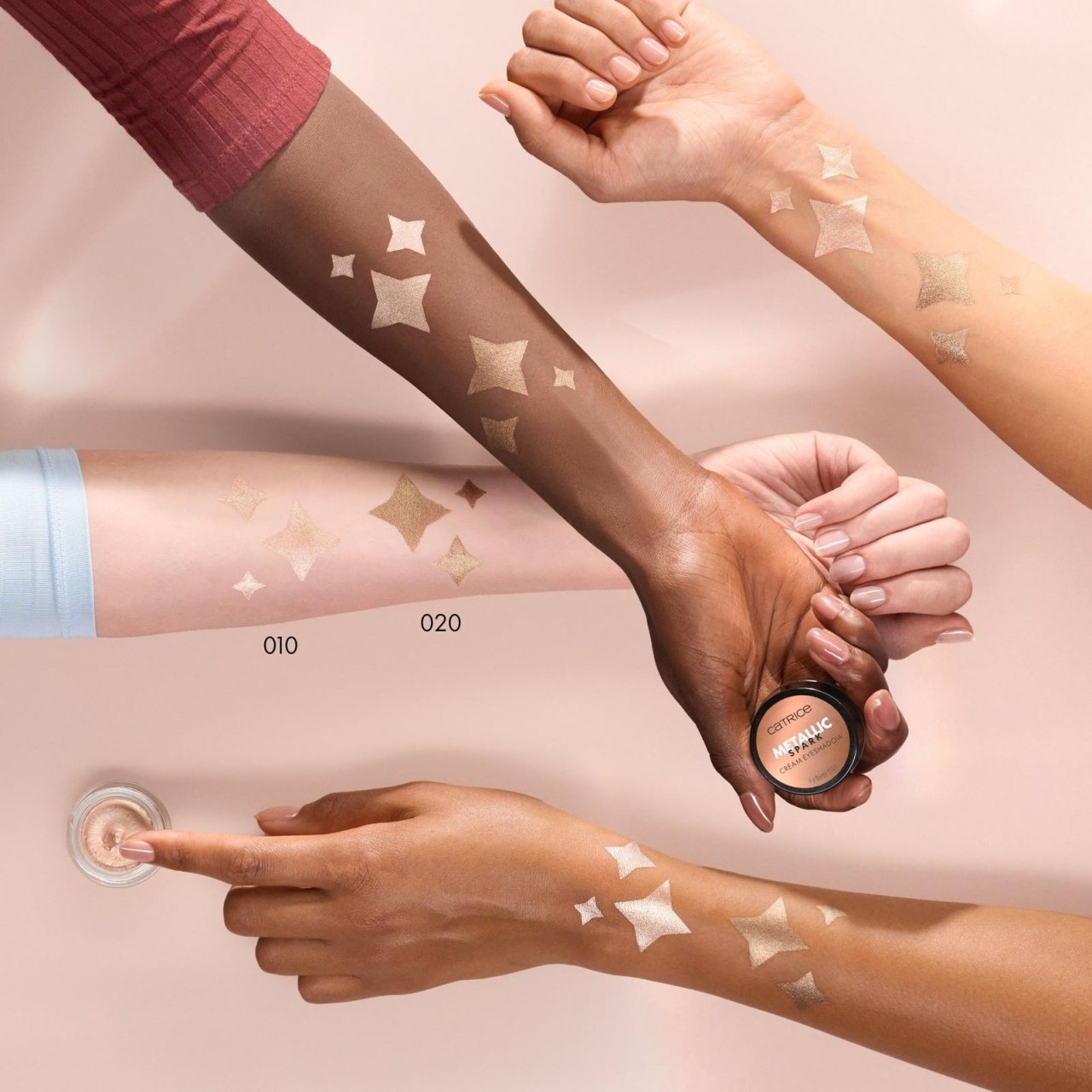 Catrice Metallic Spark Cream Eyeshadow 010