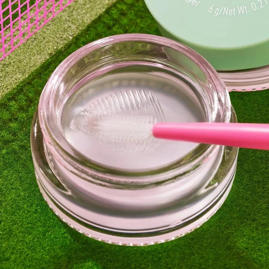 essence THE game EDIT fix & freeze brow gel 01