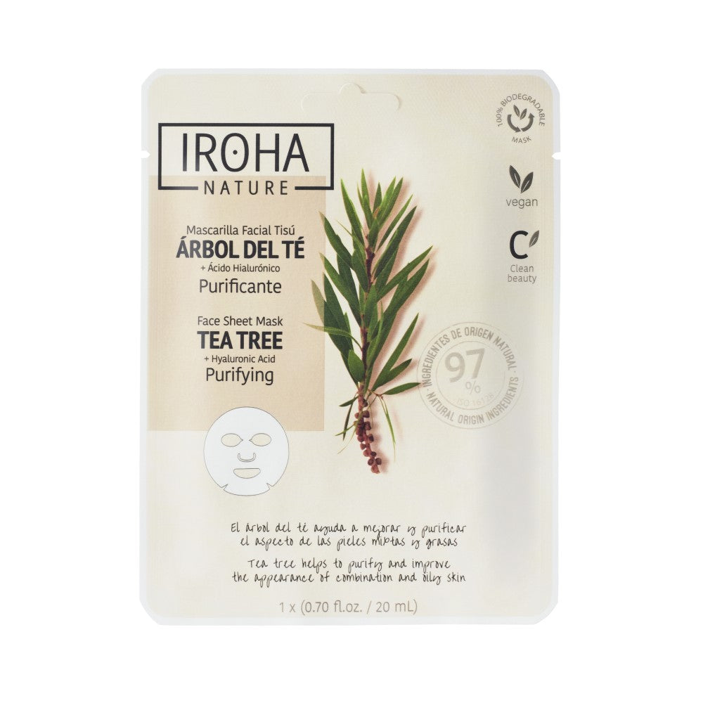 Iroha Nature Purifying Face Mask-Tea Tree