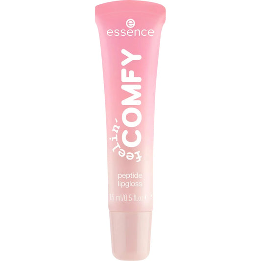 essence feelin' comfy peptide lipgloss 01