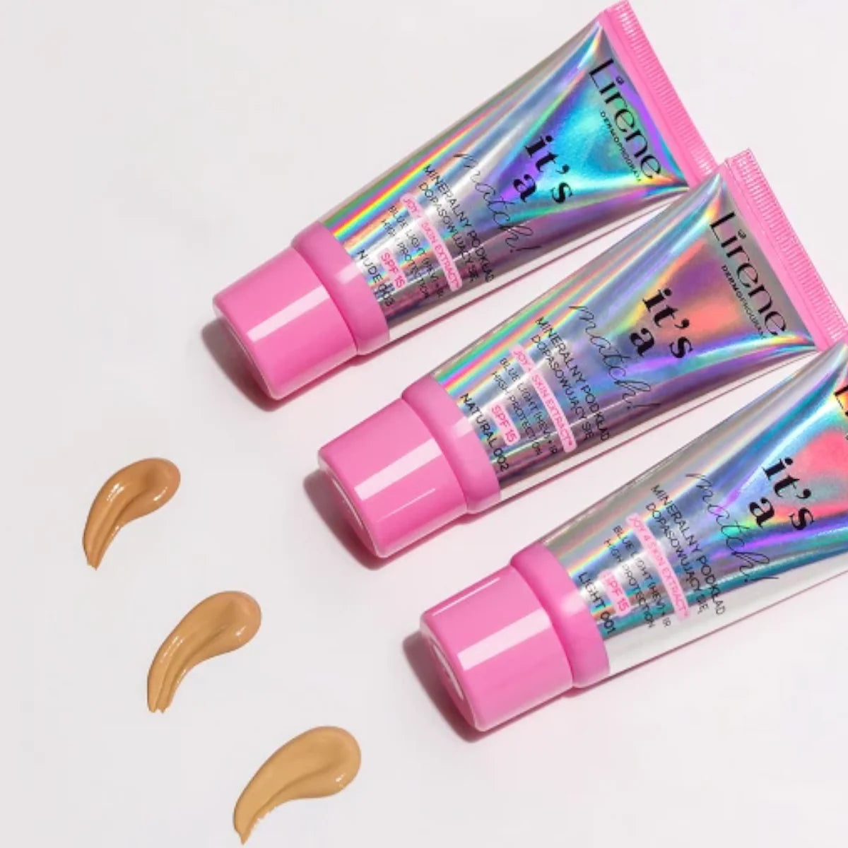 Lirene It's a Match Fond de ten adaptabil nuantei tenului SPF15