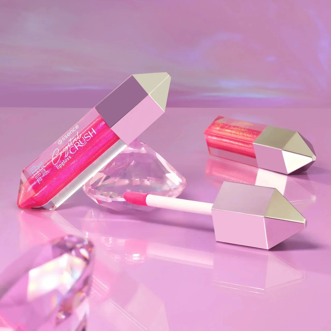 essence CRYSTAL CRUSH lipgloss 01